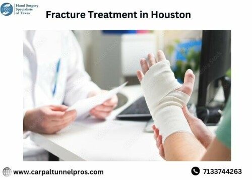 If you are suffering from a  fracture and experiencing pain and swelling from your fracture.  This is where Fracture Treatment in Houston comes in. They provide  innovative and effective treatment to help people suffering from the aftermath of a fracture. For more information visit our website or call on at 7133744263.  https://carpaltunnelpros.com