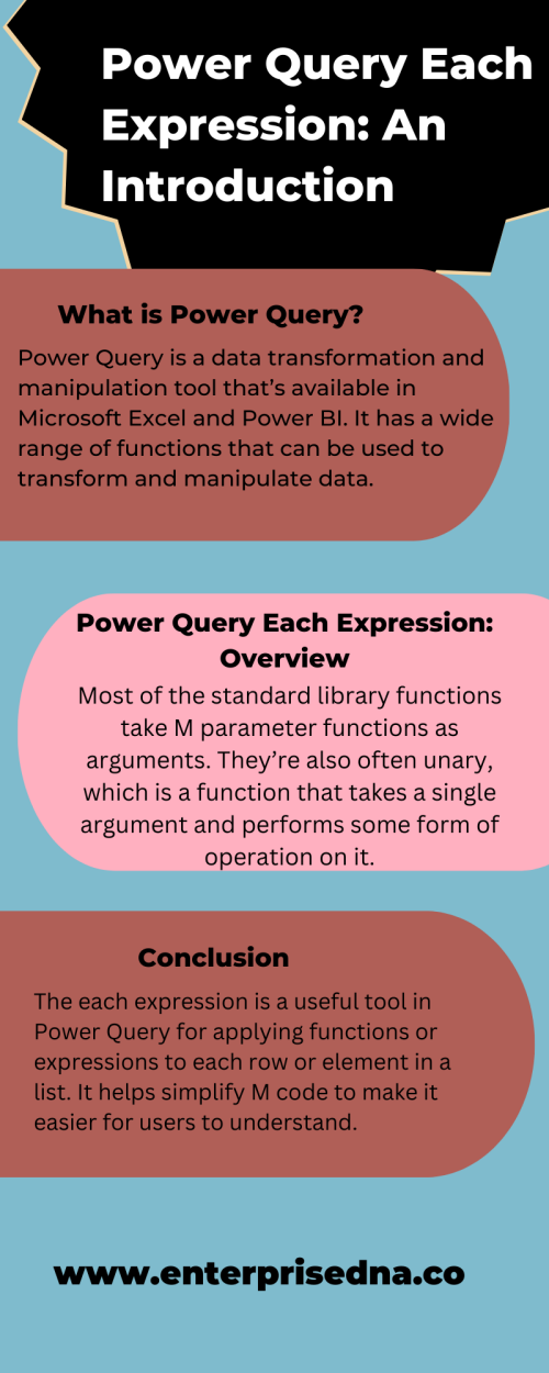 power query each expression an introduction