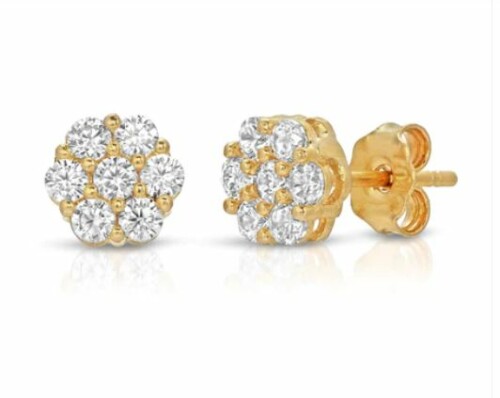 Experience the beauty of nature with these 10k Yellow Gold Flower Earrings from Stirlings-corner.com. These exquisite earrings are crafted with care and attention to detail, sure to bring a touch of elegance to any outfit. Shop now and make a statement!

Visit us: https://stirlings-corner.com/products/10k-yellowgold-hexagon-earrings-w-diamonds