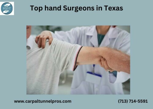 Our team of top-notch hand surgeons are here to provide you with exceptional care and expertise. Whether you're suffering from a hand injury, arthritis, or any other hand-related condition, our skilled surgeons have the knowledge and experience to deliver outstanding results. Rest assured, your hands are in the hands of the best. Don't settle for anything less when it comes to your precious hands. Experience the difference with our top hand surgeons in Texas today! For more details, visit our website www.carpaltunnelpros.com/conditions/carpal-tunnel-syndrome