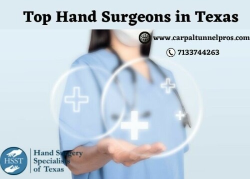 Hand Surgery Specialists of Texas is a team of top hand surgeons. If you are suffering from hand issues like hand, Wrist & finger tendinitis, or thumb fractions. Consult with our team in  Texas. Call us at 7133744263 or Visit our website today!!!