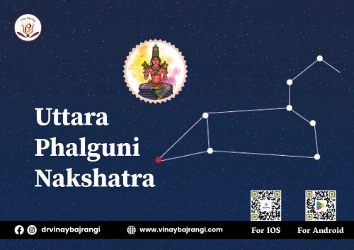 Uttara Phalguni, the 12th nakshatra in Vedic astrology, is symbolized by a bed or hammock. Ruled by the Sun and located in Leo, it signifies creativity, love, and generosity. Those born under this Uttara phalguni nakshatra are charismatic, warm-hearted, and enjoy social gatherings. They possess leadership qualities, seeking harmony in relationships. The deity Aryaman, associated with contracts and unions, influences their sense of responsibility and commitment. If you are looking shadi ke liye Kundli Milan contact us. For more info visit: https://www.vinaybajrangi.com/nakshatras/uttara-phalguni-nakshatra.php | https://www.vinaybajrangi.com/hindi/marriage-astrology/kundli-matching-for-marriage.php | https://www.vinaybajrangi.com/services/online-report/business-partnership-compatibility.php