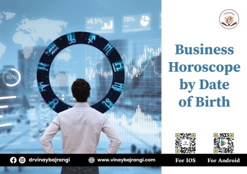 Unlock the secrets of your entrepreneurial journey with Dr. Vinay Bajrangi's Business Horoscope by Date of Birth. This personalized astrological analysis unveils cosmic influences shaping your business path. Gain valuable insights into potential challenges and opportunities, empowering you to make informed decisions. Let the stars guide your success in the dynamic world of business with Dr. Bajrangi's expert astrological predictions. If you are looking jyotish ke anusar Kundli Milan contact us. For more info visit: https://www.vinaybajrangi.com/business-astrology.php | https://www.vinaybajrangi.com/hindi/marriage-astrology/kundli-matching-for-marriage.php | https://www.vinaybajrangi.com/services/online-report/business-partnership-compatibility.php