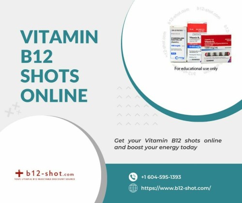 Get your Vitamin B12 shots online and boost your energy today! Convenient, affordable, and delivered to your door. Discover the benefits of Vitamin B12 supplementation now. https://www.b12-shot.com/vitamin-b12.aspx