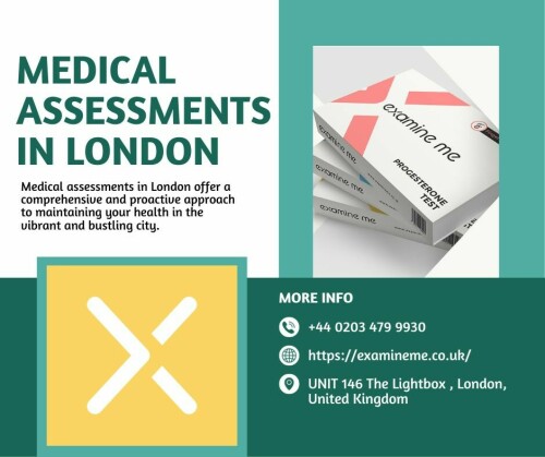 Comprehensive medical assessments in London for personalized healthcare solutions. Find top clinics and healthcare professionals for your well-being. Read more: https://examineme.co.uk/