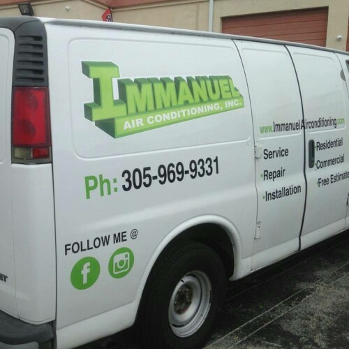 Immanuel Air Conditioning
10360 SW 186 Street #972494
Miami, FL 33197
(305) 969-9331