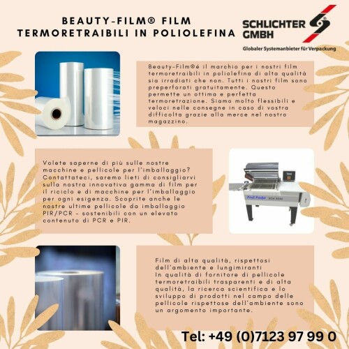 Beauty Film® Film termoretraibili in Poliolefina