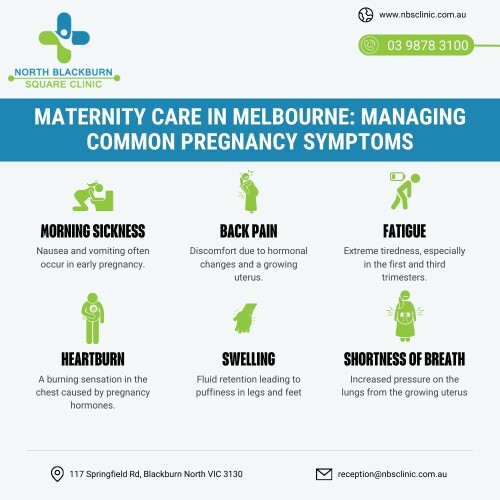 Maternity Care in Melbourne Managing Common Pregnancy Symptoms