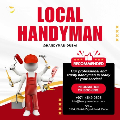 Handyman Dubai provides expert handyman services for homes and businesses in Dubai. We focus on customer satisfaction, quality, and reliability. Our team helps with minor repairs, major renovations, and regular maintenance.