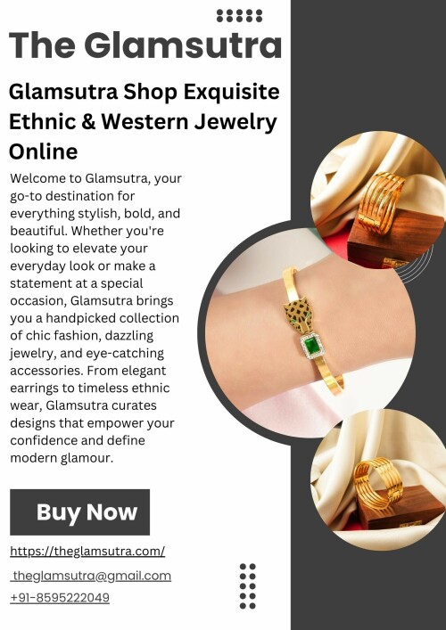 Glamsutra Shop Exquisite Ethnic & Western Jewelry Online