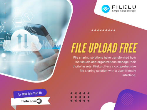In the contemporary digital landscape, the efficient management of files has become increasingly paramount. Whether you’re a student juggling assignments or a professional working on collaborative projects, finding a reliable way to store and share your documents can save you time and hassle. That’s where file upload free online file storage free solutions come into play, offering you the convenience of accessing your files anytime, anywhere.

Official Website: https://filelu.com

Get in Touch: FILELU, LLC,Florida, USA

Read Our Blogs:

https://filelu.wordpress.com
https://medium.com/@filelucom
https://filelucom.mystrikingly.com
https://filelucom.tumblr.com

More Links:

https://www.facebook.com/filelucom
https://www.instagram.com/filelucom/
https://linktr.ee/filelu
https://beacons.ai/filelu
https://www.buzzfeed.com/filelu
https://vimeo.com/filelu
https://soundcloud.com/filelu