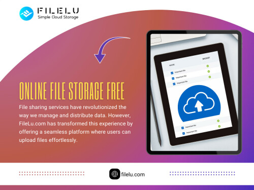 Online File Storage Free