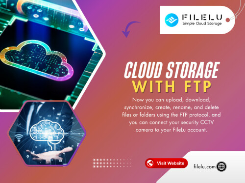 Cloud storage enables secure file storage, access, and management via the Internet. It provides a scalable solution for individuals and businesses, ensuring data availability from various devices. A key feature is the integration of FTP (File Transfer Protocol), allowing efficient file transfers to and from cloud solutions like FileLu. This integration streamlines workflows, simplifies sharing, and enhances collaboration

Official Website: https://filelu.com

For More Information: https://filelu.com/premium/

Get in Touch: FILELU, LLC,Florida, USA

Read Our Blogs:

https://filelu.wordpress.com
https://medium.com/@filelucom
https://filelucom.mystrikingly.com
https://filelucom.tumblr.com

More Links:

https://www.facebook.com/filelucom
https://www.instagram.com/filelucom/
https://www.youtube.com/channel/UC88NKZIfPtk58kobkxC_Qtw
https://linktr.ee/filelu
https://heylink.me/filelu/
https://list.ly/filelucom/lists
https://issuu.com/filelu
https://vimeo.com/filelu
https://soundcloud.com/filelu