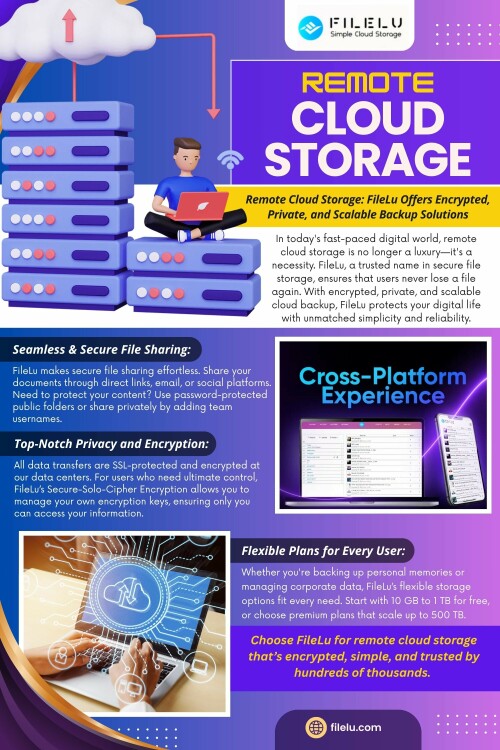 In today's digital world, sharing files has become a necessity for both personal and professional use. Whether you need to send large documents, photos, or videos, finding a reliable platform for free file upload can save you time and hassle. With so many options available, it's essential to choose a service that meets your needs without breaking the bank.

Official Website: https://filelu.com

Get in Touch: FILELU, LLC,Florida, USA

Read Our Blogs:
https://filelu.wordpress.com
https://medium.com/@filelucom
https://filelucom.mystrikingly.com
https://filelucom.tumblr.com

More Links:
https://www.facebook.com/filelucom
https://www.instagram.com/filelucom/
https://linktr.ee/filelu
https://beacons.ai/filelu
https://www.buzzfeed.com/filelu
https://vimeo.com/filelu
https://soundcloud.com/filelu
