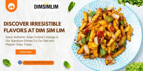 Salt and Pepper Chips is a scrumptious Chinese dish made with crunchy, moreish fries. The dish is a whimsical twist on traditional comfort food, featuring fries that are souped up with delicious blend of salt and pepper complete with flavorful spices that give off an original addicting flavor! https://dimsimlim.com/