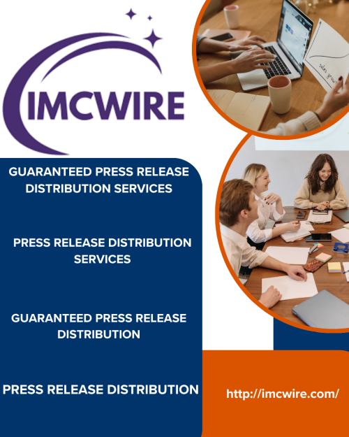One of the challenges many businesses face is ensuring their press releases actually get published and seen. Random distribution or unverified channels can lead to poor results. IMCWire solves this challenge with Guaranteed Press Release Distribution. With a guarantee in place, clients have full confidence that their content will appear on credible platforms.


Click Here: http://imcwire.com/