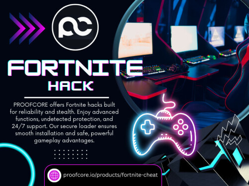 Cheating in Fortnite will always be controversial, but there's one thing that's guaranteed: if you are going to use Fortnite cheats, you must do it the intelligent way. Free cheats have gigantic downsides—from bans to malware—that just aren't worth risking. With a reliable provider such as ProofCore, players can experience Fortnite hacks which are safe, undetected, and loaded with strong features. It's the better option for anyone who wishes to boost their gaming experience without risking their account. By 2025, the discussion isn't just whether or not cheats exist—it's how players are using them appropriately. And with an effective Fortnite cheat, the answer is a resounding yes.


For more Information: https://proofcore.io/products/fortnite-cheat 

Read Our Blogs:

https://proofcore.wixsite.com/proofcore
https://proofcore.bcz.com/
https://proofcore.wordpress.com
https://dayzhack.blogspot.com

Related Links:

https://allmyfaves.com/proofcore
https://proofcore.quora.com/about
https://issuu.com/proofcore

Related Tags:
#apexcheat
#apexhack
#apexcheats
#apexHacks
#fortnitecheat
#fortnitehack
#PROOFCORE