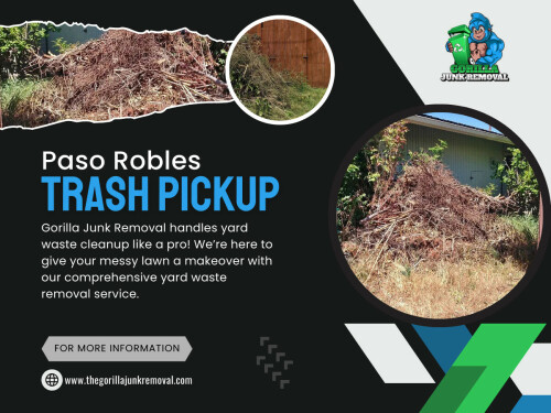 Paso Robles Trash Pickup
