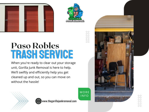 Paso Robles Trash Service