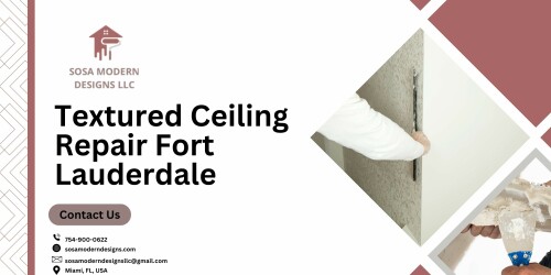 Textured Ceiling Repair Fort Lauderdale