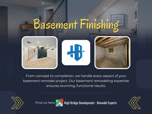 Basement finishing adds value not just in square footage, but in flexibility. You can design a multi-use space that supports work, play, relaxation, and storage—all in one. Whether it becomes a quiet retreat, a vibrant game room, or a private suite for guests, the basement can serve evolving needs over time.

High Bridge Development

Address: 101 North 7th Street, Louisville, KY 40202, United States
Call Us: +15028616100
Email: info@highbridgedev.com
Find Us On Google Map: https://maps.app.goo.gl/njivtZAECzuXsPVw7

Read Our Blogs:
https://v.gd/kQJROi
https://is.gd/ORh9vu
https://tinyurl.com/266vhfq2

More Links:
https://tinyurl.com/24rg9dld
https://is.gd/e1wE8b
https://v.gd/7fYh9j