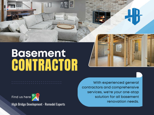 Many homeowners tend to overlook the basement, seeing it as little more than a storage space or utility zone. But with thoughtful design and skilled guidance, this underused area can be transformed into a vibrant, livable part of the home. Choosing the right basement contractor is the foundation of any successful project, ensuring quality work that enhances comfort, function, and property value.

High Bridge Development

Address: 101 North 7th Street, Louisville, KY 40202, United States
Call Us: +15028616100
Email: info@highbridgedev.com
Find Us On Google Map: https://maps.app.goo.gl/njivtZAECzuXsPVw7

Read Our Blogs:
https://is.gd/BujkGY
https://tinyurl.com/28n8or85
https://v.gd/fcG5D5

More Links:
https://v.gd/kXHRw2
https://is.gd/Wfglos
https://tinyurl.com/22kkoc9g