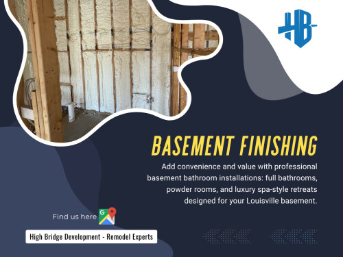 Basement finishing Near Me is a long-term investment in your home's value and your family's quality of life. By approaching the project with a thoughtful strategy and working with experienced professionals, you can create a space that not only meets your needs but exceeds your expectations.

High Bridge Development

Address: 101 North 7th Street, Louisville, KY 40202, United States
Call Us: +15028616100
Email: info@highbridgedev.com
Find Us On Google Map: https://maps.app.goo.gl/njivtZAECzuXsPVw7

Read Our Blogs:
https://tinyurl.com/25ch4xwy
https://v.gd/hlkScw
https://is.gd/AzDhm7

More Links:
https://is.gd/A71mF9
https://v.gd/eHsEPW
https://tinyurl.com/2ycvhttg