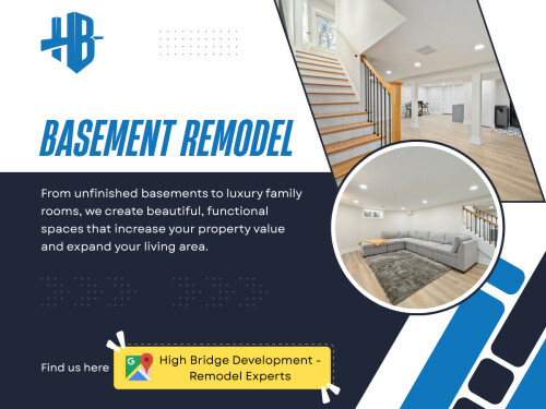A successful basement remodel begins long before the drywall and paint. Basements, unlike upper levels, come with unique structural and environmental challenges. Moisture, lack of natural light, lower ceilings, and exposure to outdoor temperatures all need to be addressed at the start.

High Bridge Development

Address: 101 North 7th Street, Louisville, KY 40202, United States
Call Us: +15028616100
Email: info@highbridgedev.com
Find Us On Google Map: https://maps.app.goo.gl/njivtZAECzuXsPVw7

Read Our Blogs:
https://v.gd/kQJROi
https://is.gd/ORh9vu
https://tinyurl.com/266vhfq2

More Links:
https://tinyurl.com/24rg9dld
https://is.gd/e1wE8b
https://v.gd/7fYh9j