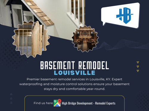 A remodeled basement should feel just as comfortable as any room in your house. This means including proper heating and cooling, high-speed internet access, and modern amenities. You may want to integrate features like surround sound, smart lighting systems, or climate control technologies that make the space more responsive and energy efficient.

High Bridge Development

Address: 101 North 7th Street, Louisville, KY 40202, United States
Call Us: +15028616100
Email: info@highbridgedev.com
Find Us On Google Map: https://maps.app.goo.gl/njivtZAECzuXsPVw7

Read Our Blogs:
https://is.gd/BujkGY
https://tinyurl.com/28n8or85
https://v.gd/fcG5D5

More Links:
https://v.gd/kXHRw2
https://is.gd/Wfglos
https://tinyurl.com/22kkoc9g