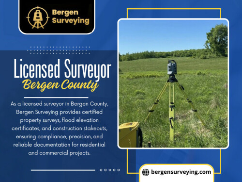 You might wonder: when exactly do you need to call a Licensed Surveyor in Bergen County? Here are some of the most common scenarios: Buying or Selling a Property A fresh survey ensures both parties agree on the exact lot size and boundaries. It prevents future claims from neighbors about encroachment or easements.

Official Website: https://bergensurveying.com/services/boundary-surveys

Address: 32 Courter Rd, Franklin Lakes, NJ 07417, US

Phone: ‪(201) 731-2264

Read Our Blogs:
https://bergensurveying.bcz.com
https://bergensurveying.wordpress.com
https://bergensurveying.medium.com/boundary-survey-bergen-county-27238bc23362

Related Links:
https://heylink.me/bergensurveying/
https://www.buzzfeed.com/bergensurveying
https://www.blurb.com/user/bergensurvey

Related Tags:

#LicensedSurveyorBergenCounty,
#BergenCountyPropertySurveyor,
#LandBoundarySurvey,
#BoundarySurveyBergenCounty,
#BoundarySurveyForFence,
#BergenSurveying,