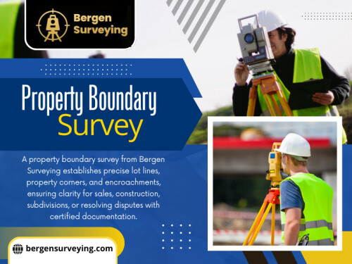 When it comes to construction, landscaping, or even putting up a simple fence, one mistake many Bergen County homeowners make is skipping a Property Boundary Survey. It may seem like an unnecessary expense, but ignoring your property lines can lead to costly disputes, legal headaches, and even the removal of completed work.

Find Us On Google Map : https://maps.app.goo.gl/yJf85xxpGkuTYMPT8

Official Website: https://bergensurveying.com/services/boundary-surveys

Address: 32 Courter Rd, Franklin Lakes, NJ 07417, US

Phone: ‪(201) 731-2264

Read Our Blogs:
https://bergensurveying.bcz.com
https://bergensurveying.wordpress.com
https://bergensurveying.medium.com/boundary-survey-bergen-county-27238bc23362

Related Links:
https://heylink.me/bergensurveying/
https://www.buzzfeed.com/bergensurveying
https://www.blurb.com/user/bergensurvey

Related Tags:

#LicensedSurveyorBergenCounty,
#BergenCountyPropertySurveyor,
#LandBoundarySurvey,
#BoundarySurveyBergenCounty,
#BoundarySurveyForFence,
#BergenSurveying,