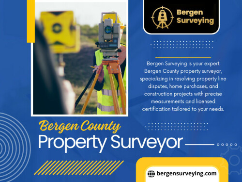 Hiring a Bergen County Property Surveyor prevents this from happening. With a legally accepted Land Boundary Survey, you have definite evidence of where your property stops, assuring you peace of mind and saving you money in expensive disputes.

Find Us On Google Map : https://maps.app.goo.gl/yJf85xxpGkuTYMPT8

Address: 32 Courter Rd, Franklin Lakes, NJ 07417, US

Phone: ‪(201) 731-2264

Read Our Blogs:
https://bergensurveying.wordpress.com
https://bergensurveying.brushd.com
https://bergensurveying.jimdosite.com

Related Links:
https://linktr.ee/bergensurveying
https://soundcloud.com/bergensurveying
https://vimeo.com/bergensurveying

Related Tags:

#LandSurveyorBergenCounty,
#BergenCountyLand SurveyingCompany,
#BergenCountyPropertySurveyor,
#BoundarySurveyBergenCounty,
#BoundarySurveyForFence,
#BergenCountyBoundarySurveys,
#BergenSurveying,