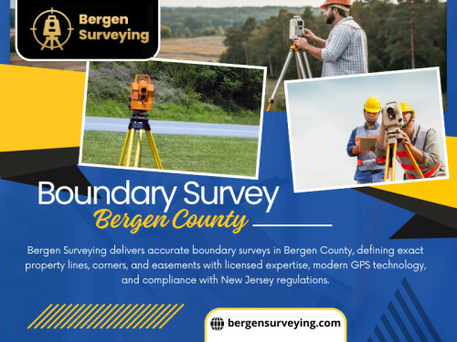 When it comes to construction, landscaping, or even putting up a simple fence, one mistake many Bergen County homeowners make is skipping a Property Boundary Survey. It may seem like an unnecessary expense, but ignoring your property lines can lead to costly disputes, legal headaches, and even the removal of completed work.

Find Us On Google Map : https://maps.app.goo.gl/yJf85xxpGkuTYMPT8

Address: 32 Courter Rd, Franklin Lakes, NJ 07417, US

Phone: ‪(201) 731-2264

Read Our Blogs:
https://bergensurveying.wordpress.com
https://bergensurveying.brushd.com
https://bergensurveying.jimdosite.com

Related Links:
https://linktr.ee/bergensurveying
https://soundcloud.com/bergensurveying
https://vimeo.com/bergensurveying

Related Tags:

#LandSurveyorBergenCounty,
#BergenCountyLand SurveyingCompany,
#BergenCountyPropertySurveyor,
#BoundarySurveyBergenCounty,
#BoundarySurveyForFence,
#BergenCountyBoundarySurveys,
#BergenSurveying,