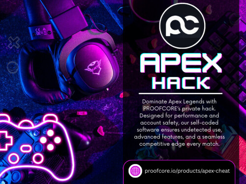 Gaming, at its essence, is about mastery—mastery of your character, mastery of result, and hopefully mastery of triumph. Apex Hacks is infamous for its demanding learning curve and uncertain results, where even experienced players can be the victim of misfortune or a better player.To others, playing with Apex Hacks typically establishes a feeling of control they cannot otherwise attain in the game. The promise of getting headshots or following enemies around walls provides a guarantee. Psychologically, it is appealing to those who abhor uncertainty and seek consistency even if it is done so through unfair means.

For more Information: https://proofcore.io/products/apex-cheat 

Read Our Blogs:
https://dayzhack.blogspot.com
https://proofcore.wordpress.com
https://medium.com/@proofcore/dayz-cheats-in-2025-724d2bb5e47f
https://proofcore.bcz.com/2025/09/12/33

Related Links:
https://linktr.ee/proofcore
https://gravatar.com/proofcore
https://www.behance.net/proofcore

Related Tags:
#apexcheat
#apexhack
#fortnitehacks
#dayzcheats
#dayzhack
#dayzhacks
#PROOFCORE