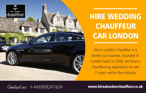 Tips for Choosing and Hire Wedding Chauffeur Car in London at https://www.hirealondonchauffeur.co.uk/wedding-car-hire/

Find us on : https://goo.gl/maps/PCyQ3qyUdyv

A chauffeur is essential, but equally so or sometimes more in terms of offering luxury to the client, is the vehicle he is driving. Many visitors get entirely lost in admiring the car that they forget that Hire Wedding Chauffeur Car in London is inspiring it! A vehicle with unimaginably luxurious seats that can be power adjusted to suit your body shape, climate control, ability to shut off outside sounds to the maximum and soft carpets are some of the welcome features

TSDA Trans Ltd London

Address: 31 Ellington Court,
High Street, London, N14 6LB
Call Us On +447469846963, +442083514940
Email : info@hirealondonchauffeur.co.uk

My Profile : https://photouploads.com/chauffeurhire

More Images :

https://photouploads.com/image/Espq
https://photouploads.com/image/Espz
https://photouploads.com/image/EspB
https://photouploads.com/image/EspD