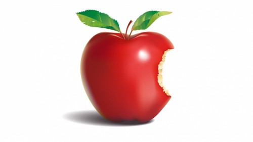 Logo apple mac brand red 8593 1366x768
