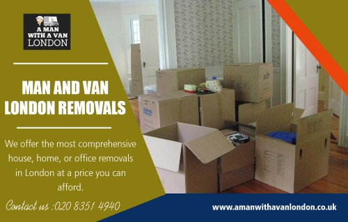 Man and van in london removals can help you to move home efficiently at https://www.amanwithavanlondon.co.uk/book-online/

Find us on Google Map : https://goo.gl/maps/uJgsdk4kMBL2

When planning to relocate your home, you need to first decide on whether you will do it yourself or hire a reputed removal company to do it. Moving items involves packing, loading, transporting, unloading and unpacking which are not just time-consuming but back-breaking too. If you wish to resume your day-to-day activities without any back strain or muscle stiffness, you need to hire cheap man with van in London 1 hour professionals.

Address-  5 Blydon House, 33 Chaseville Park Road, London, LND, GB, N21 1PQ 

Call US : 020 8351 4940 

E- Mail : steve@amanwithavanlondon.co.uk,  info@amanwithavanlondon.co.uk 

My Profile : https://photouploads.com/amwavlondon

More Images : 

https://photouploads.com/image/EvLl
https://photouploads.com/image/EvLf
https://photouploads.com/image/EvLK
https://photouploads.com/image/EvLO