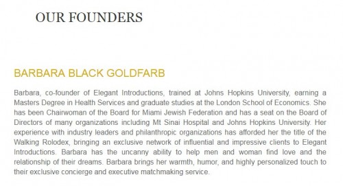 Elegant Introductions
Miami,FL
(305) 615-1900

http://elegantintroductions.com/ft-lauderdale-matchmaking/