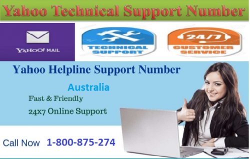 Yahoo Tech Support Australia protect your account and we provide best solutions of how to resolve technical matters that come into your Yahoo email account.For more details, you can call us our toll-free-number 1-800-875-274 for asking any query.Visit our website http://yahoo.supportaustralia.com.au/