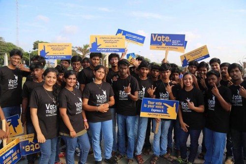 FLASH MOB A Voting awareness program conducted by Agni foundation5