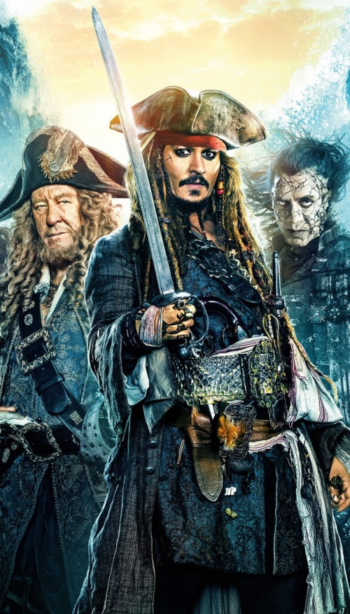 Pirates of the caribbean 5 dead men tell no tales wallpaper 720x1280
