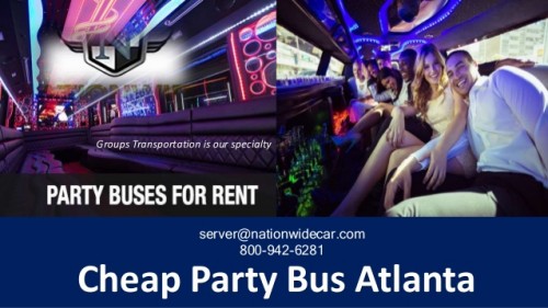 Atlanta party bus