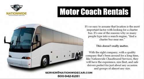 Motor Coach Rentals