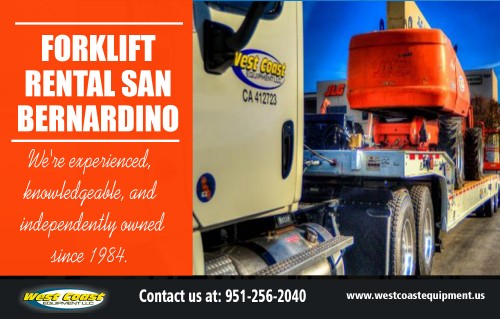 Forklift Rental in Orange County is often beneficial in the case of new businesses AT : http://westcoastequipment.us/reach-forklift-rentals/
Choosing to hire package for your access equipment has many advantages over buying a Scissor Lift. Scissor Lift provides great outreach and working height for a range of applications. Forklift Rental in Orange County is a great way to save money on your powered access equipment, and increasing numbers of industries are turning to boom hire as a cost-effective option.
Social : 
https://walls.io/j3nbc
https://www.juicer.io/forkliftsla
https://promodj.com/forkliftsla