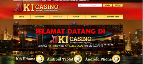 In short, you just have to bet about the big possibility of lifestyle with Judi online terpercaya! Cheating in casinos is usually considered a felony underneath the laws of quite a few states. However, there are 

a pair of ways cheating is taken out in gambling dens ~ players cheat about casinos and casinos, in addition, cheat on players.

#Judionlineterpercaya   #Judcasinoonline    #Situsjudionline   #Agenjudionline   

Web: http://dkikasino.info