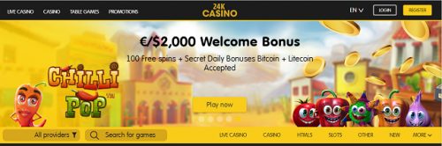 Once you get your welcome bonus in best online casino, you might be all set and can play casino slot machine games online for a real income.... Regarding those who else like getting referrals on their smartphones, right now there are specific mobile video poker machines. Real money gamble can certainly effortlessly be made inside mobile casinos meaning you may spin the reels any time and everywhere.


#bestonlinecasino   #cryptocasino

Web: https://www.24kcasino.com