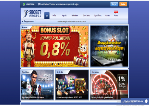 In the present howdy tech planet, Link Alternatif Sbobet sportsbooks are altogether completed and finding the extraordinarily most accepted games 

betting trade course of action 

may be difficult to empty their genuine payouts. 

#SbobetMobile #SbobetMobileIndonesia #LinkAlternatifSbobet

Web: http://112.140.186.87/~sbobetmobile/