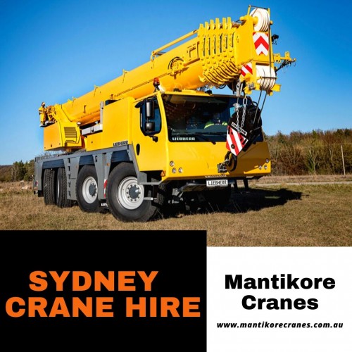 Looking for Sydney crane hire? Mantikore Cranes have built up a reputation as the leading supplier. We provide eastern states with the state-of-the-art tower cranes for hire whatever crane you require.  We have experienced qualified riggers, dogman and crane operators with a can-do attitude available to serve your project’s needs at competitive rates. You can also hire the services for tower cranes, mobile cranes, luffing cranes and self-electric cranes for hire and sale in Sydney. Also, get effective solutions for any requirements of your projects for the best price & service, visit our website today! If you are interested drop your requirement on info@mantikorecranes.com.au or call us at 1300 626 845.

Website:  https://mantikorecranes.com.au/

Follow us on our Social accounts:

Facebook
https://www.facebook.com/pg/Mantikore-Cranes-108601277292157/about/?ref=page_internal

Instagram

https://www.instagram.com/mantikorecranes/

Twitter

https://twitter.com/MantikoreC