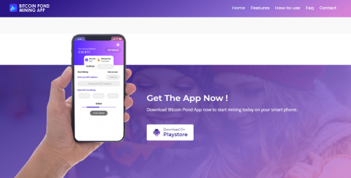 The Bitcoin Pond App is one of the best & fastest Bitcoin Mining app in the market. Download it today. We provide hustle free mining. There is no need for sign up to start mining process just, enter Bitcoin address and start mining.

https://bitcpond.com/

We offer great features and abilities with our new Bitcoin Pond App. Start mining immediately with our cloud mining Bitcoin Pond App! 100% guaranteed uptime. Bitcoin Pond App provides instant withdrawal option where you can get your mined bitcoins withdraw within few minutes. Encrypted Transactions, IP White-listing and cold storage, your digital assets are always safe. This is one of the most portable Bitcoin Mining App today, Mine bitcoins everywhere, anywhere with a click of a button. A dedicated support team is here for you 24/7 in 3 different languages.
 
#Bitcoinpondapp #Bitcoinpondminingapp