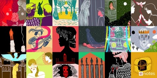 Shakespeare yumi art collage